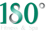180 Fitness and Spa logo