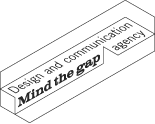 Mind the gap Design and Communication Agency logo